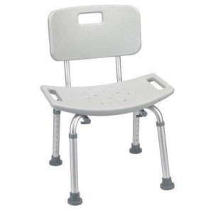 Clearance: Drive Medical Premium Shower Chair with Backrest - 300lb Limit - NEW